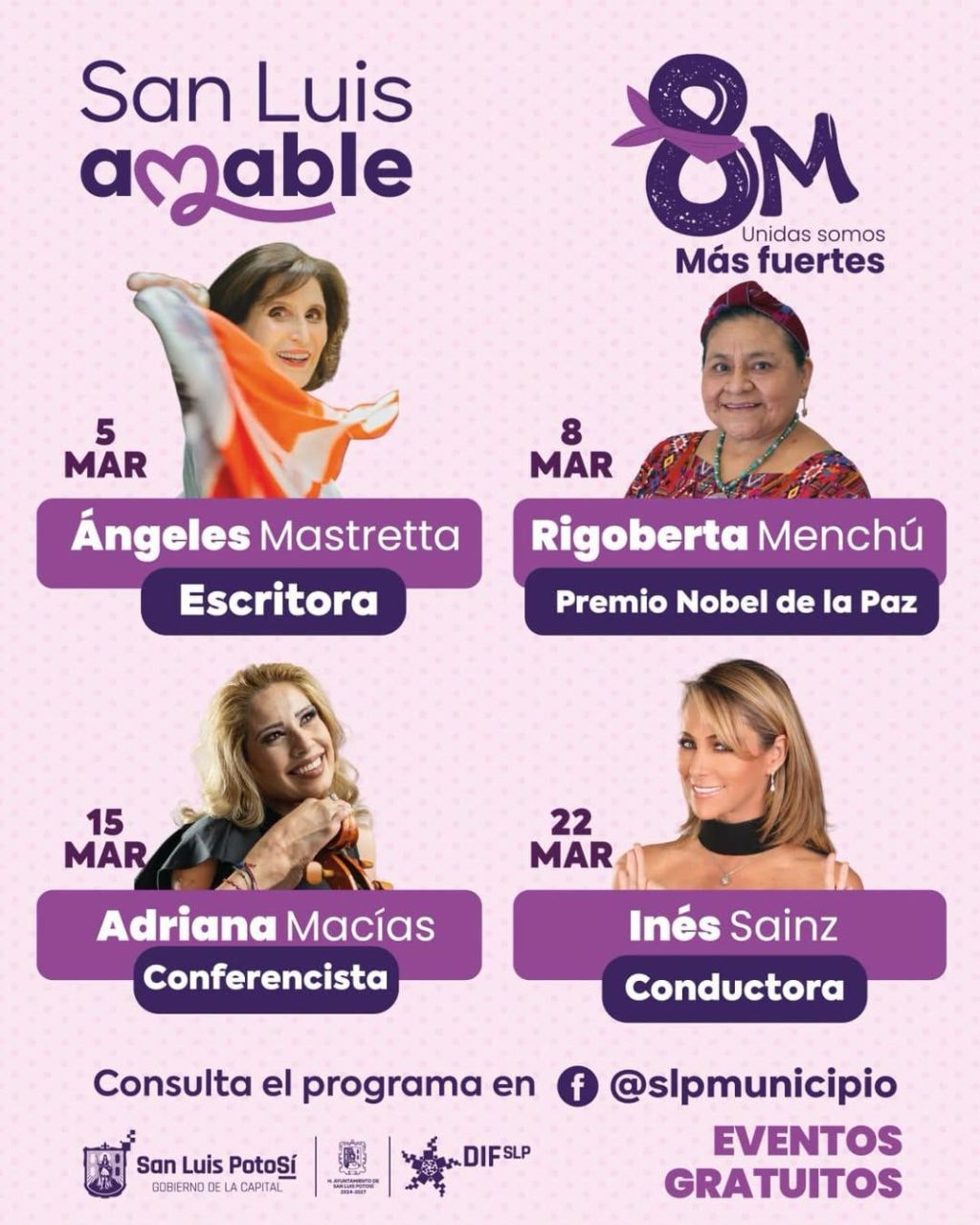 Con Ángeles Mastretta, este miércoles arrancan las conferencias por el 8M del Gobierno de la&nbsp;Capital