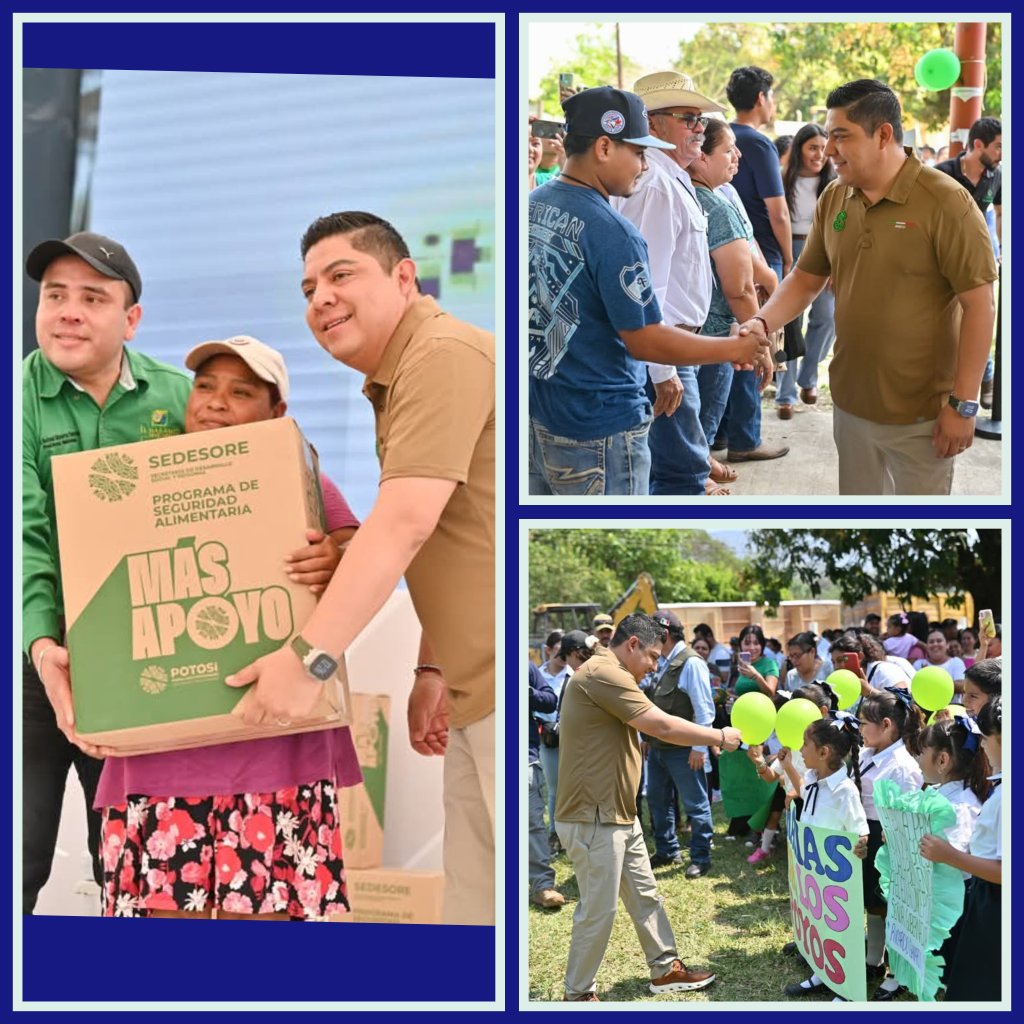 MÁS APOYO A EL NARANJO CON RICARDO GALLARDO