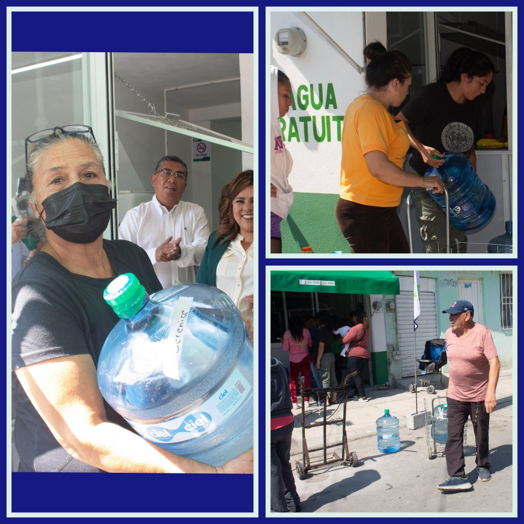 FAMILIAS DE SOLEDAD RECIBEN APOYO PERMANENTE CON ENTREGA DE AGUA EN PURIFICADORAS&nbsp;GRATUITAS
