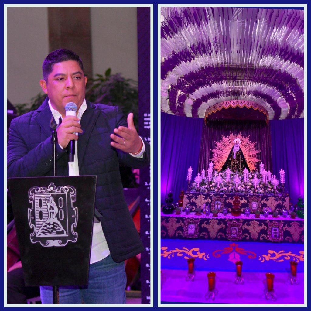 RICARDO GALLARDO INAUGURA MONUMENTAL ALTAR DE DOLORES EN PALACIO DE GOBIERNO
