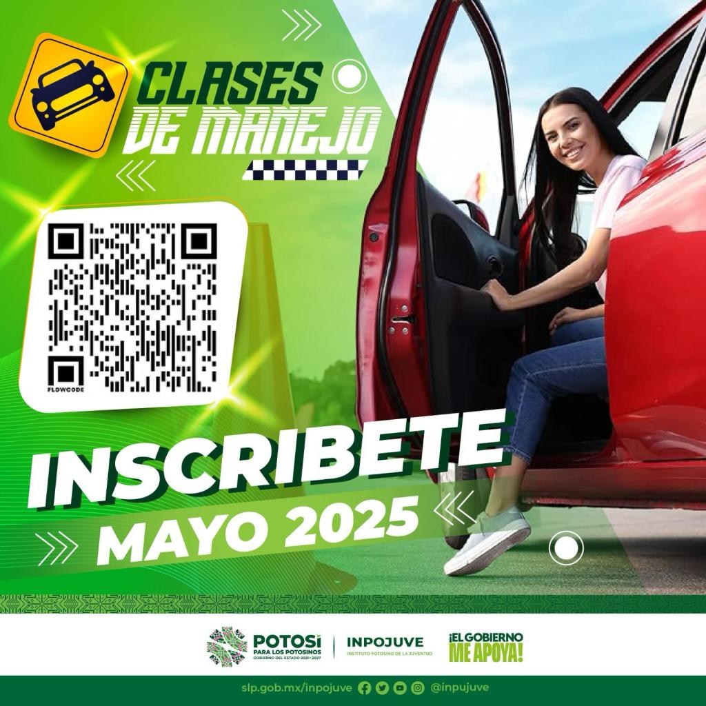 INPOJUVE ABRE INSCRIPCIONES A CURSO DE MANEJO