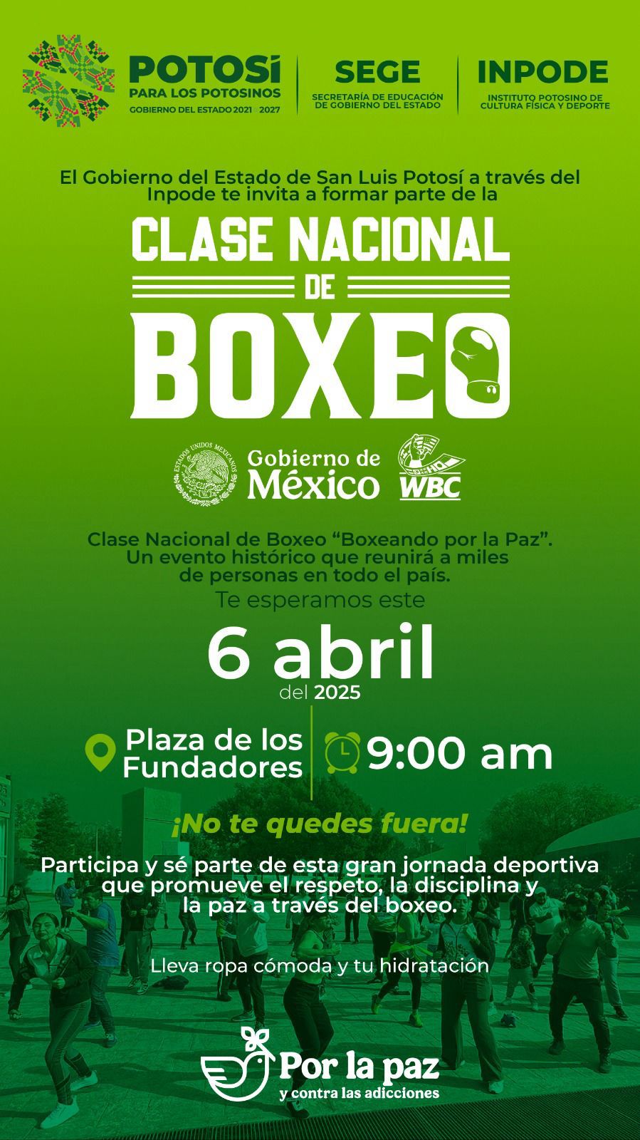 GOBIERNO ESTATAL INVITA A CLASE NACIONAL DE BOX