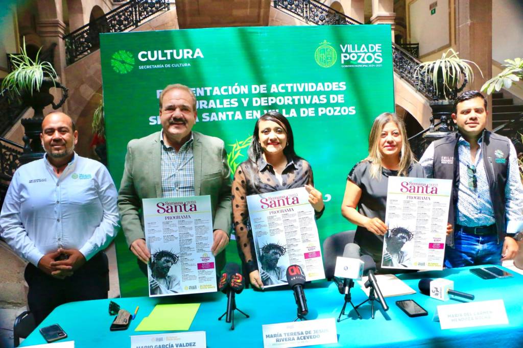 VILLA DE POZOS PRESENTA PROGRAMA DE ACTIVIDADES POR SEMANA&nbsp;SANTA