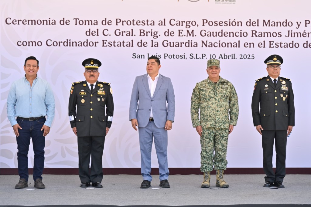 REAFIRMA RICARDO GALLARDO COORDINACIÓN CON LA GUARDIA&nbsp;NACIONAL