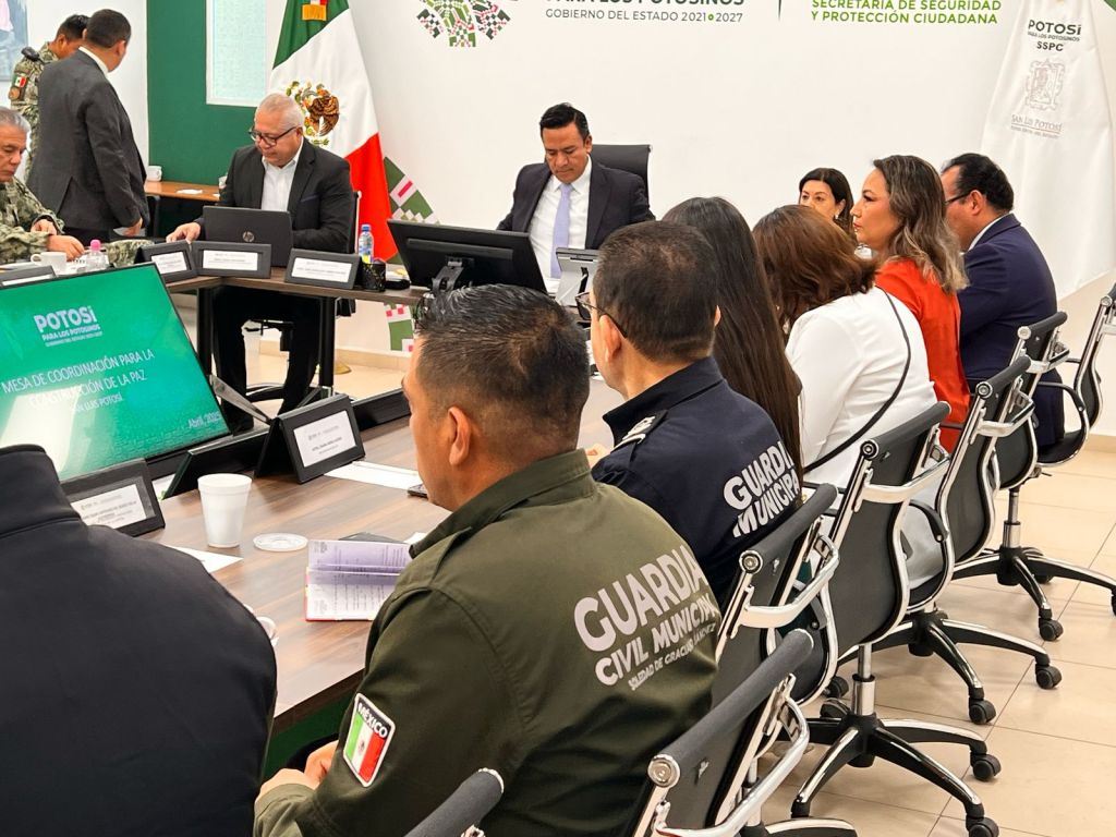 GUARDIA CIVIL DE SOLEDAD INFORMA RESULTADOS POSITIVOS EN MESA ESTATAL DE&nbsp;SEGURIDAD