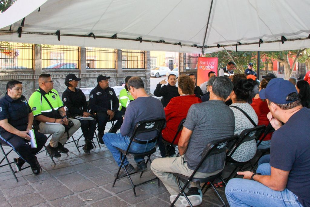 Coordinación entre Gobierno Capitalino y Comités de Seguridad Ciudadana refuerza seguridad en&nbsp;SLP