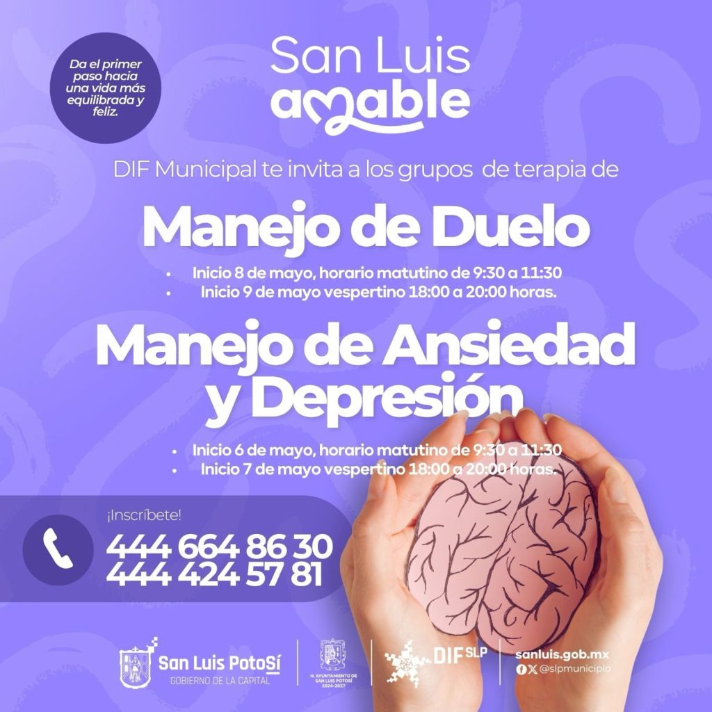 El DIF Municipal cuida tu salud mental, porque también es cuidar de&nbsp;ti