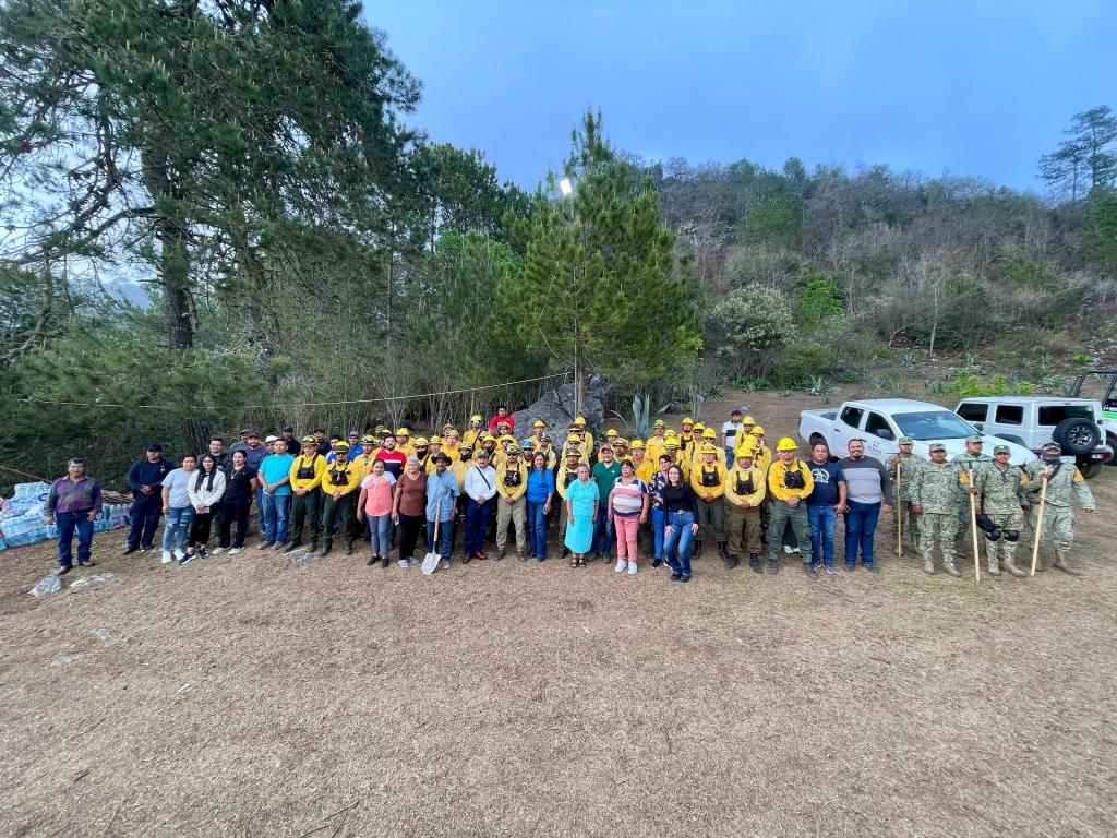 INCENDIO EN XILITLA SE ENCUENTRA TOTALMENTE&nbsp;LIQUIDADO