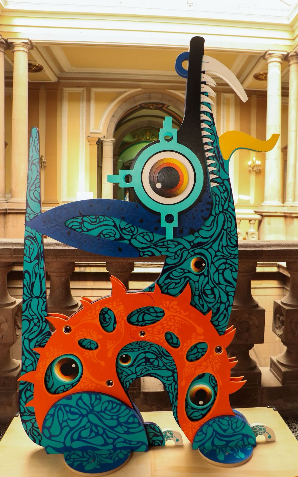 Cultura Municipal te invita a conocer la escultura: “Perro hormiguero” del artista potosino Humberto&nbsp;Roque