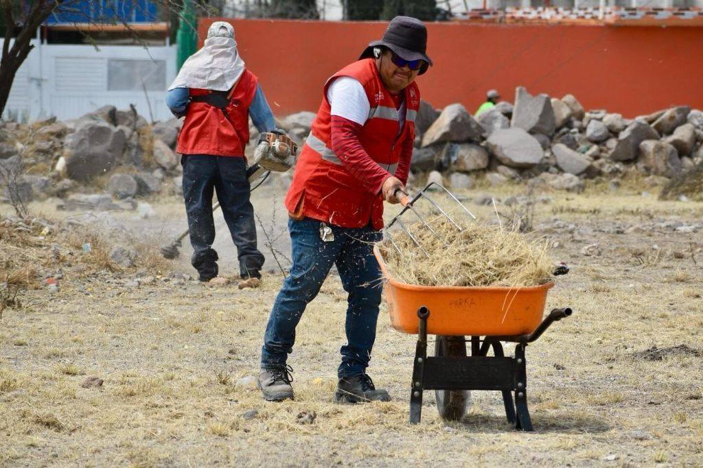 Cuadrillas del Gobierno de la Capital intensifican sus labores en la Capital&nbsp;Potosina