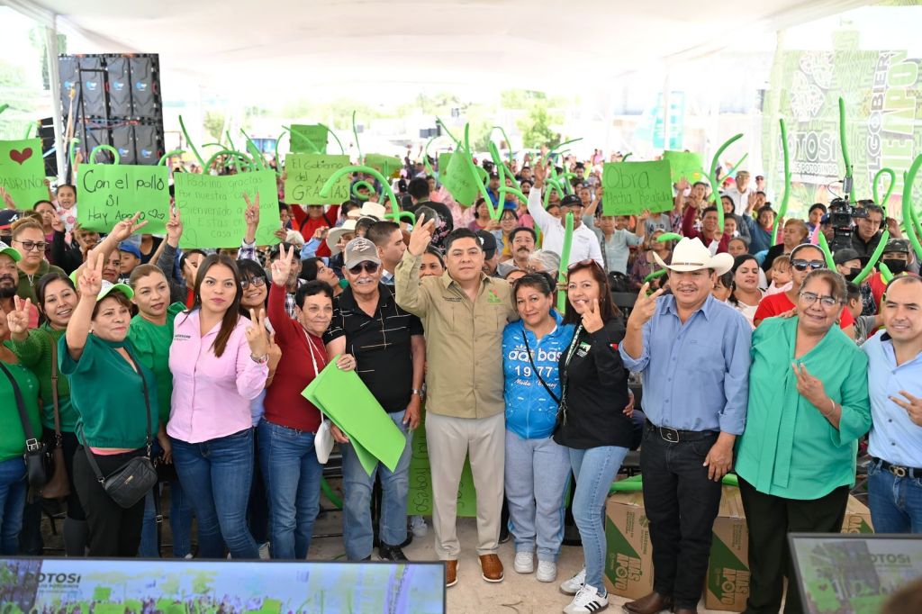 ALCALDESA RECONOCE EL APOYO DE RICARDO GALLARDO A&nbsp;CHARCAS