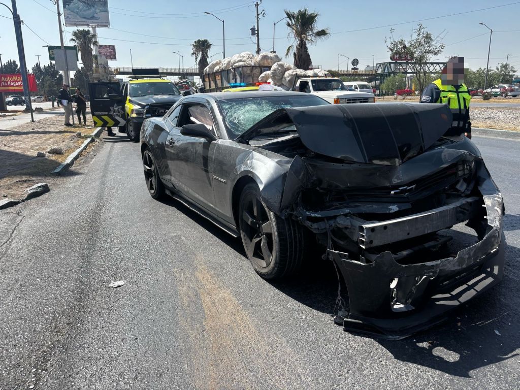 Policía Municipal acudió como primer respondiente a hecho de tránsito con 3 civiles&nbsp;armados