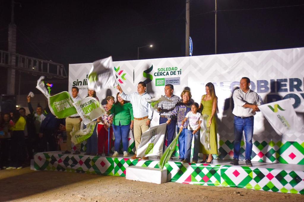 JUAN MANUEL NAVARRO Y RICARDO GALLARDO CONTINÚAN TRANSFORMACIÓN URBANA EN SOLEDAD CON ARRANQUE DE PARQUE LINEAL EN CIRCUITO POTOSÍ –&nbsp;CACTUS