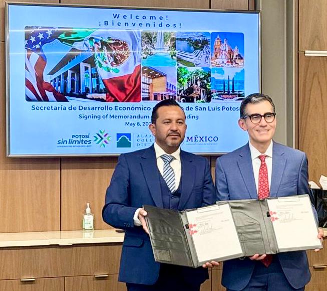 SAN LUIS POTOSÍ Y ESTADOS UNIDOS SUMAN ESFUERZOS EN MATERIA&nbsp;ACADÉMICA