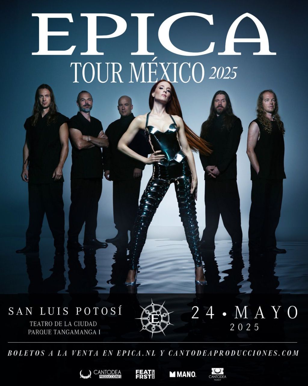 EPICA LLEGA A SLP COMO PARTE DE SU GIRA POR MÉXICO&nbsp;2025