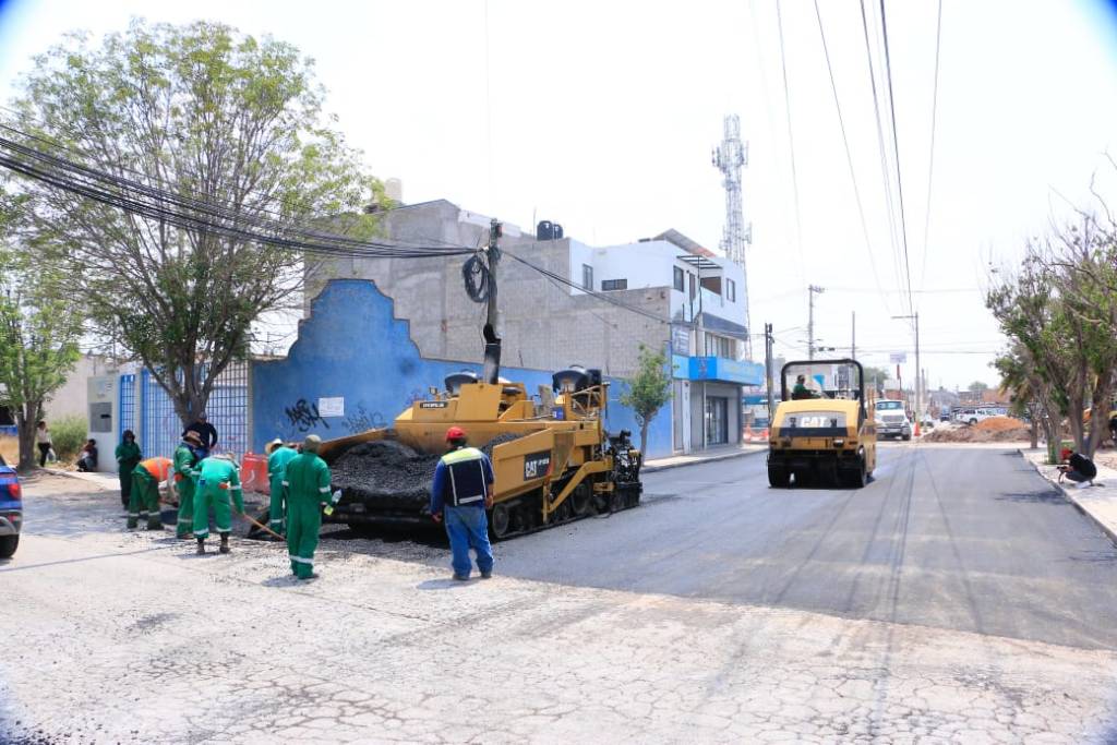 AVANZA REHABILITACIÓN DE CALLE VICENTE GUERRERO EN VILLA DE&nbsp;POZOS