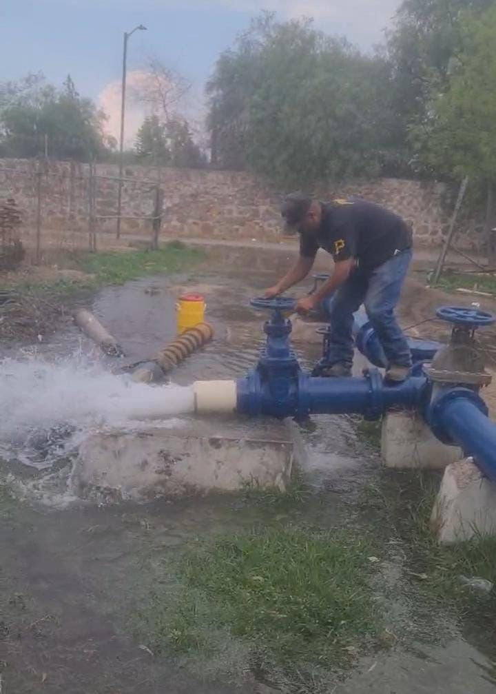 Interapas instala nuevo equipo en el pozo Tangamanga II y restablece su&nbsp;operación