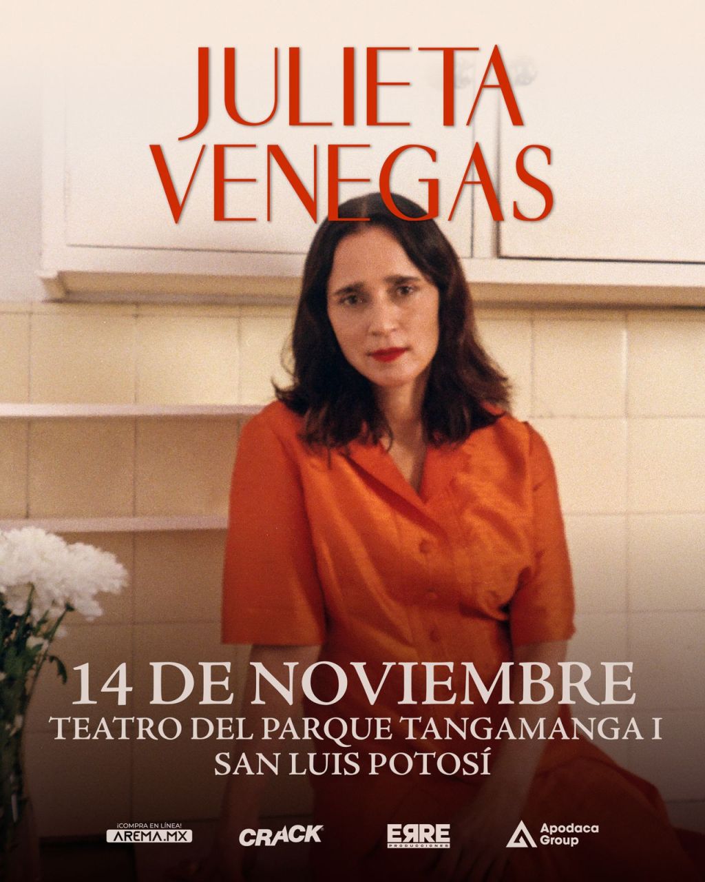JULIETA VENEGAS Y ENJAMBRE BRILLARÁN EN EL TEATRO DE LA CIUDAD DEL TANGAMANGA&nbsp;I