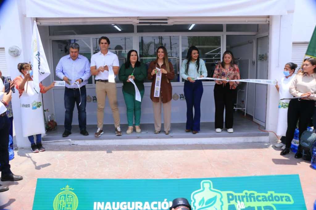 VILLA DE POZOS INAUGURA SU PRIMERA PLANTA PURIFICADORA DE AGUA&nbsp;GRATUITA
