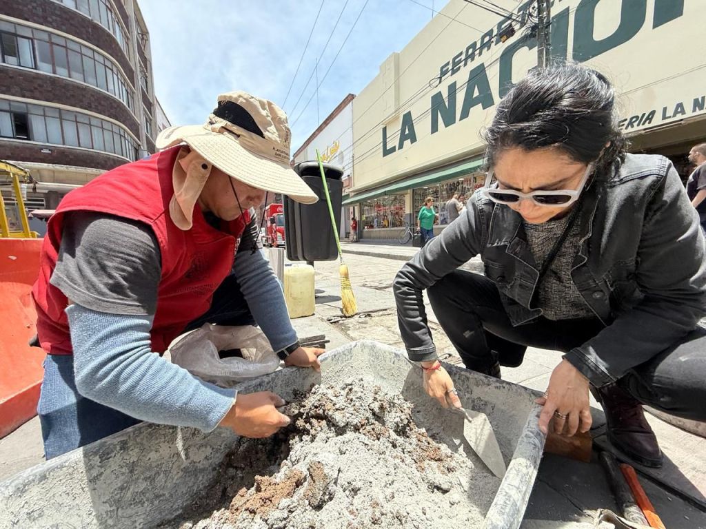 Gobierno de la Capital realiza trabajos para mantener en buen estado el Centro&nbsp;Histórico