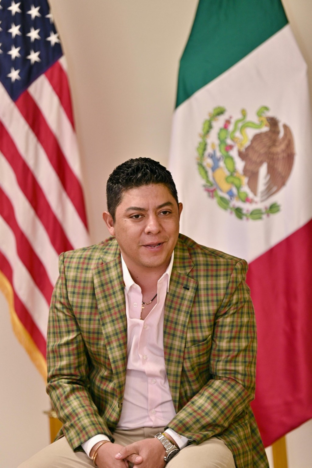 RICARDO GALLARDO ANUNCIA APOYO A LAS Y LOS POTOSINOS EN&nbsp;EUA