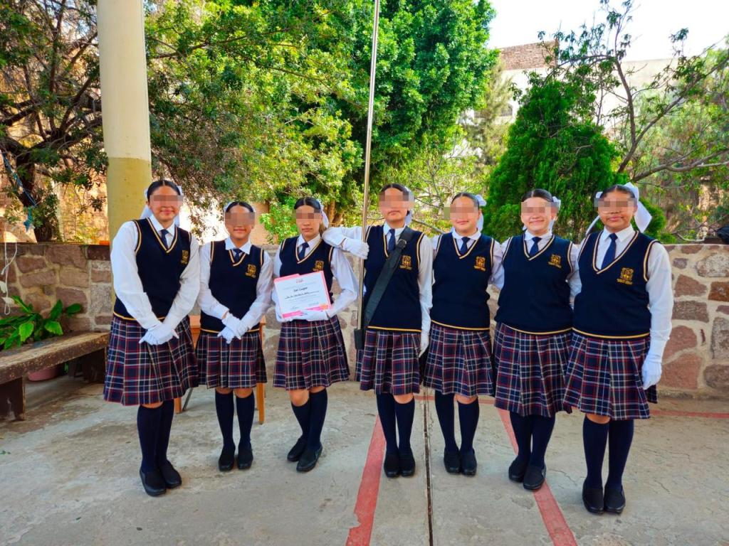 Secundarias del Sistema de Educación Municipal arrasan en concurso de escoltas de la Zona Escolar&nbsp;09