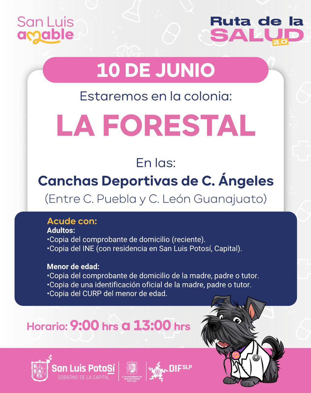 La Ruta de la Salud 2.0: Atención médica gratuita y de calidad llega a la colonia La&nbsp;Forestal