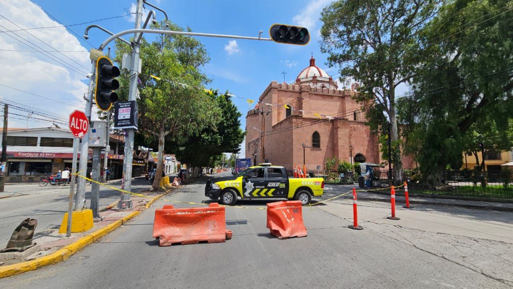 Policía Vial habilita cierre vial en el Saucito por obras de&nbsp;reparación