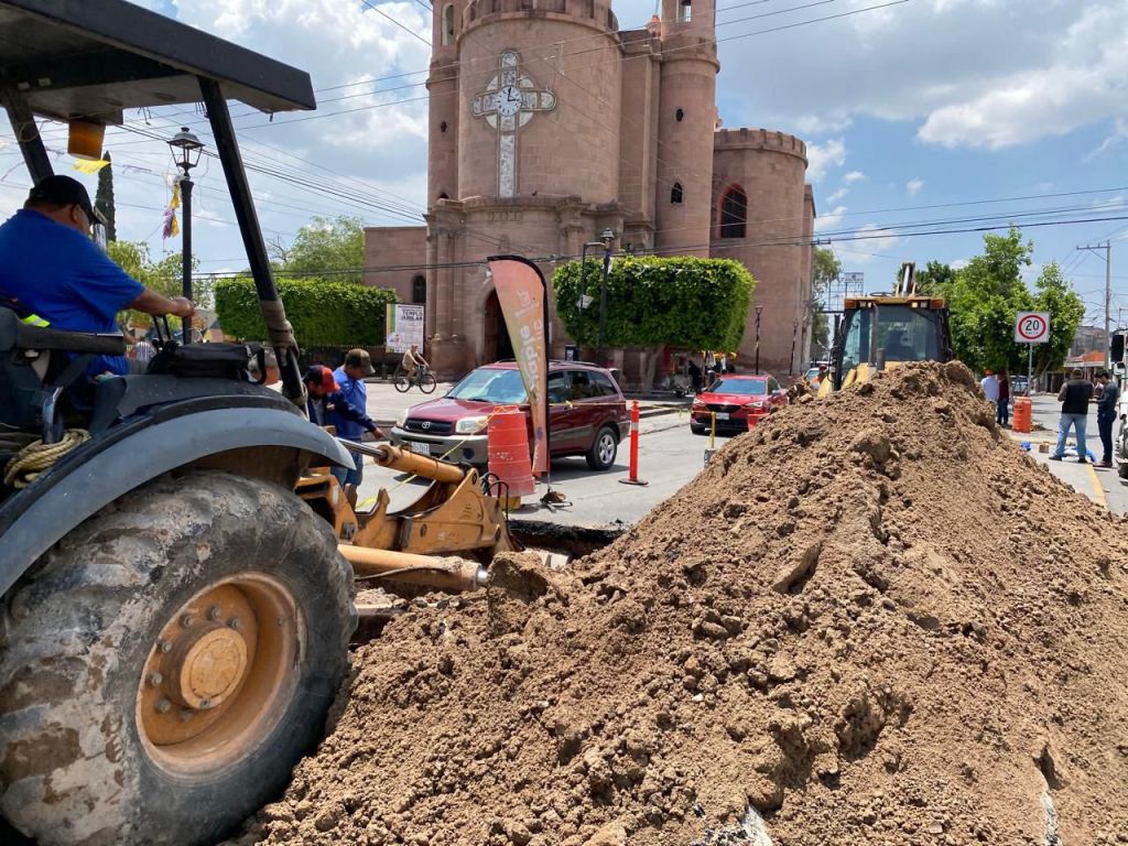 Actúa el Ayuntamiento de inmediato ante hundimiento en El&nbsp;Saucito