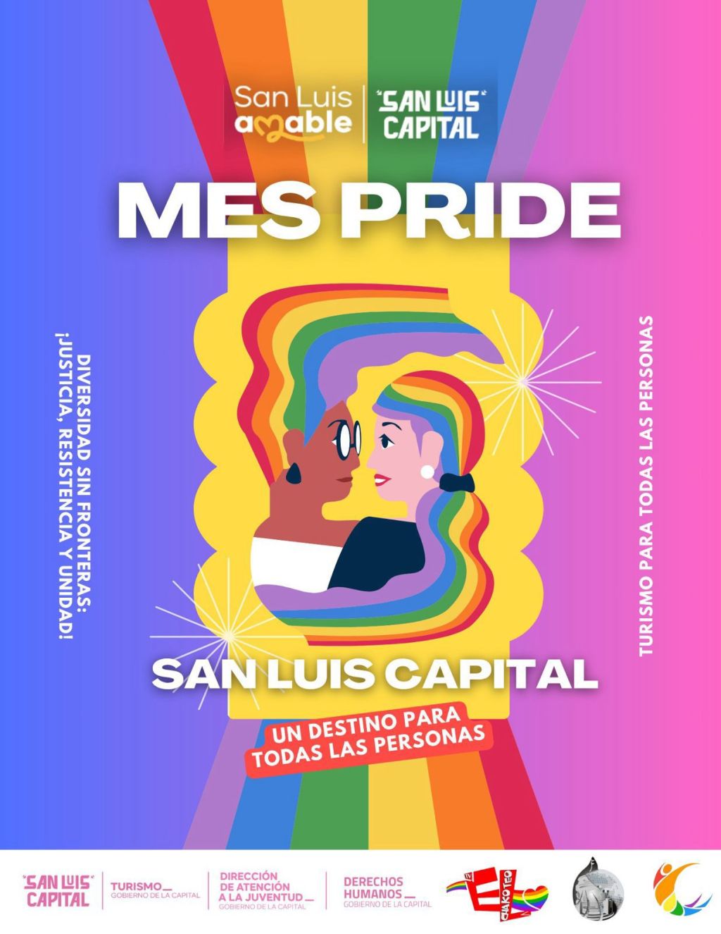 Arranca el programa cultural del Mes Pride en San Luis&nbsp;Capital