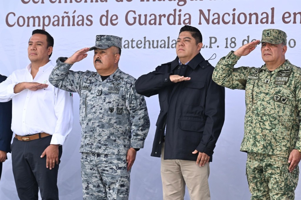 SEGURIDAD SIN LÍMITES PROMUEVE RICARDO GALLARDO CON APOYO DE LA GUARDIA&nbsp;NACIONAL