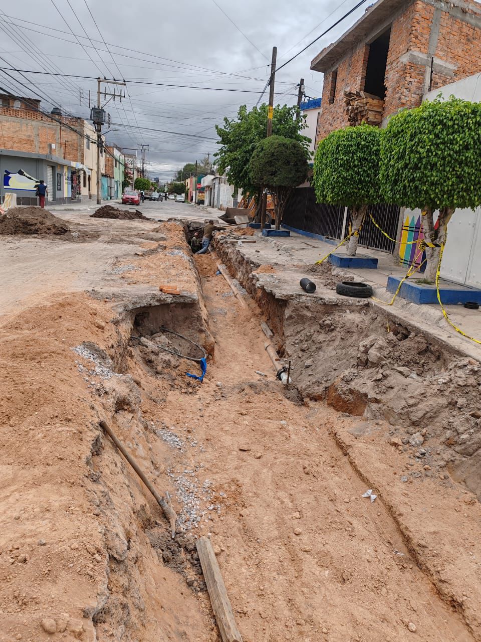 Entra a fase final rehabilitación sanitaria de la calle Colibrí, en la colonia&nbsp;Colorines