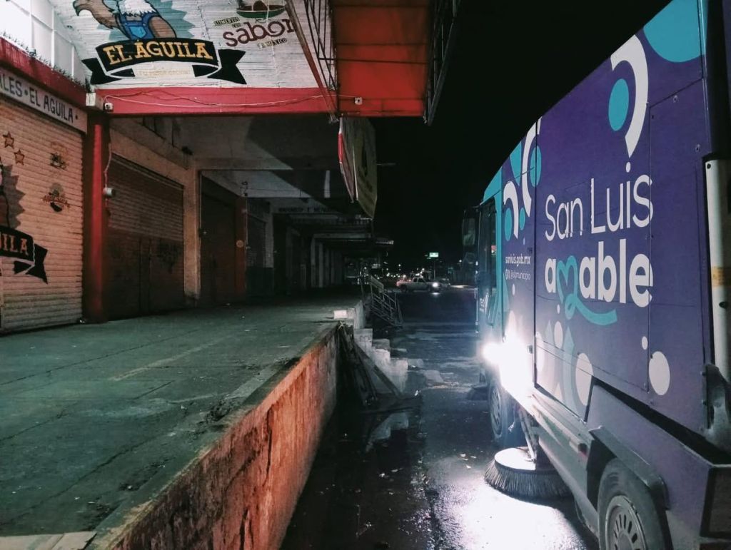 San Luis Capital amanece más limpio gracias a operativos nocturnos de&nbsp;limpieza