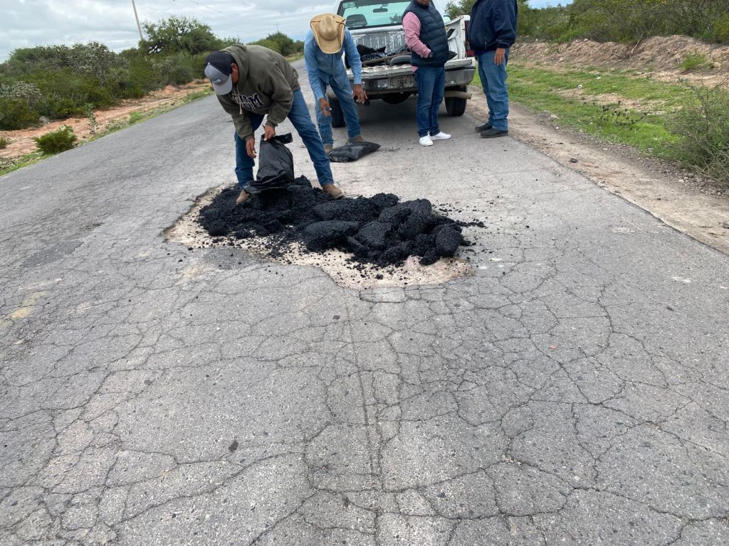 Más acciones de bacheo del Gobierno Municipal de SLP en beneficio de habitantes de&nbsp;Bocas