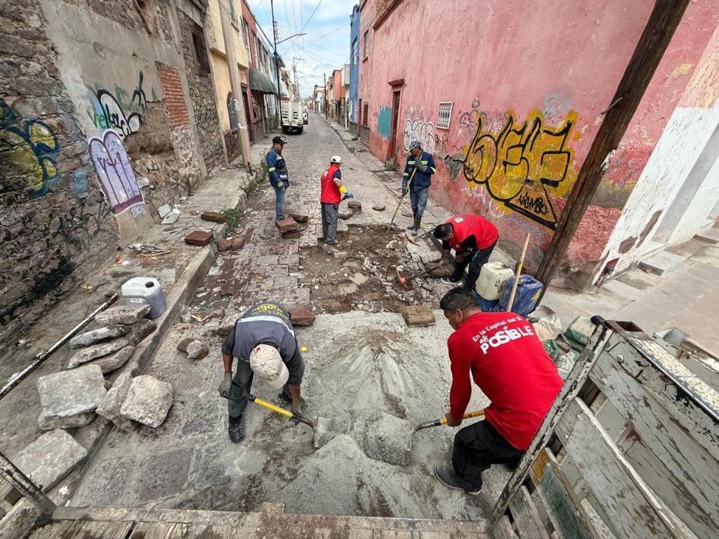 Gobierno de la Capital avanza en la mejora de infraestructura vial en el Centro&nbsp;Histórico