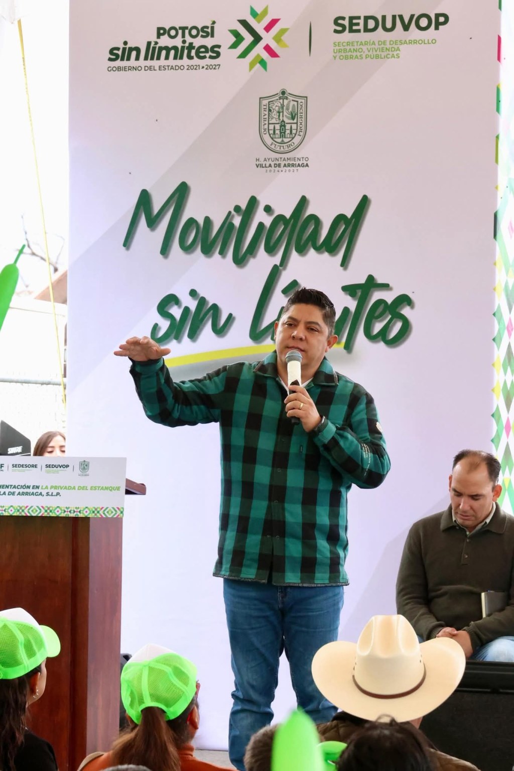 RICARDO GALLARDO INSTRUYE EVALUAR DAÑOS A CAMINOS AFECTADOS POR LA&nbsp;LLUVIA
