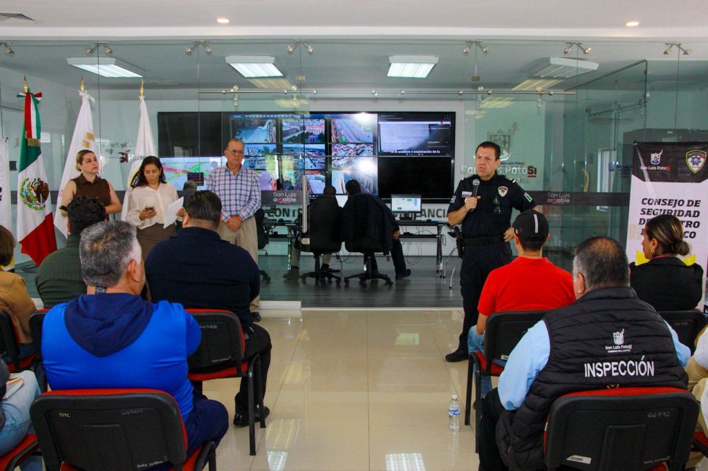 Gobierno Municipal presenta informe de acciones ante integrantes del Consejo de Seguridad del Centro&nbsp;Histórico