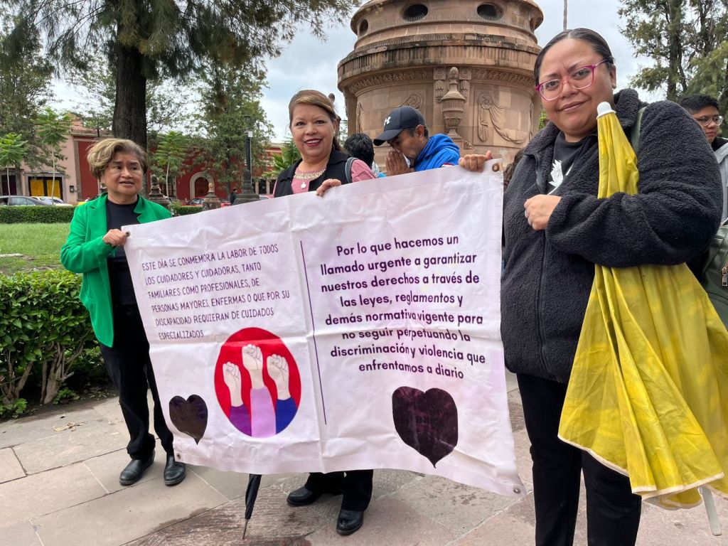 Marchan las Cuidadoras Potosinas un movimiento en busca de reconocimiento y justicia&nbsp;social