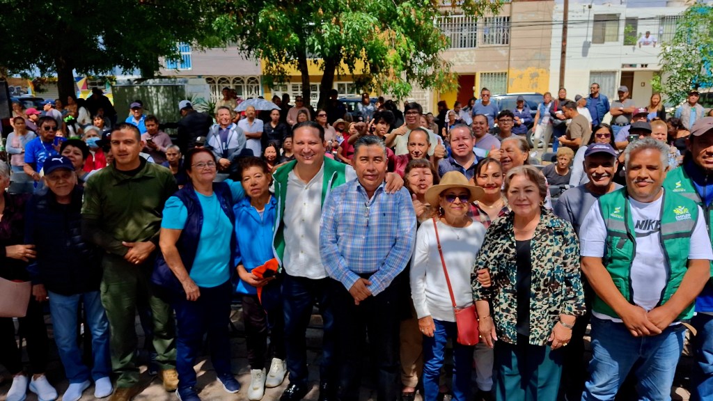JUAN MANUEL NAVARRO ARRANCÓ EL PROGRAMA DE EMPLEO TEMPORAL EN HOGARES FERROCARRILEROS.