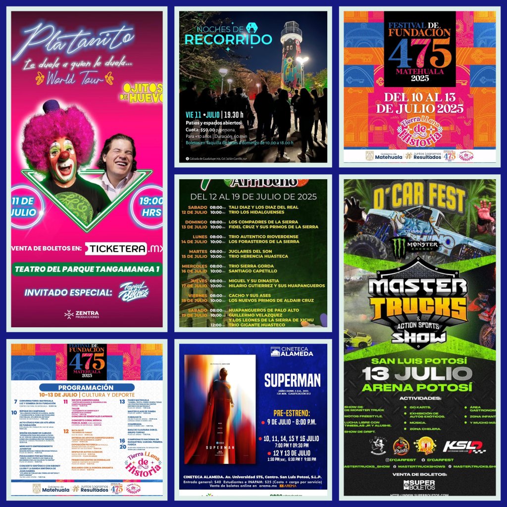 FIN DE SEMANA DE ESPECTÁCULOS Y TRADICIÓN EN TODO EL&nbsp;ESTADO