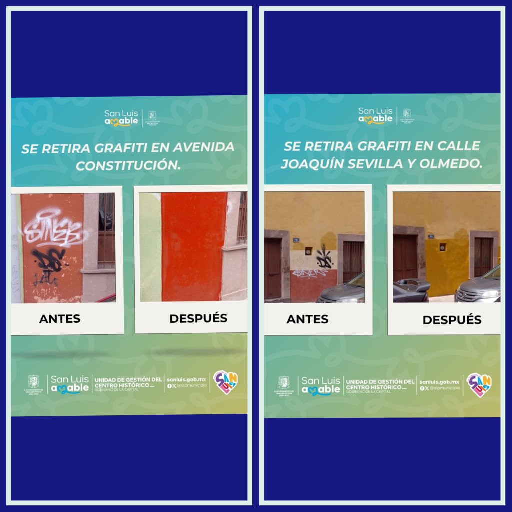 Gobierno de la Capital continúa con el programa “Cero Grafiti” en el Centro&nbsp;Histórico