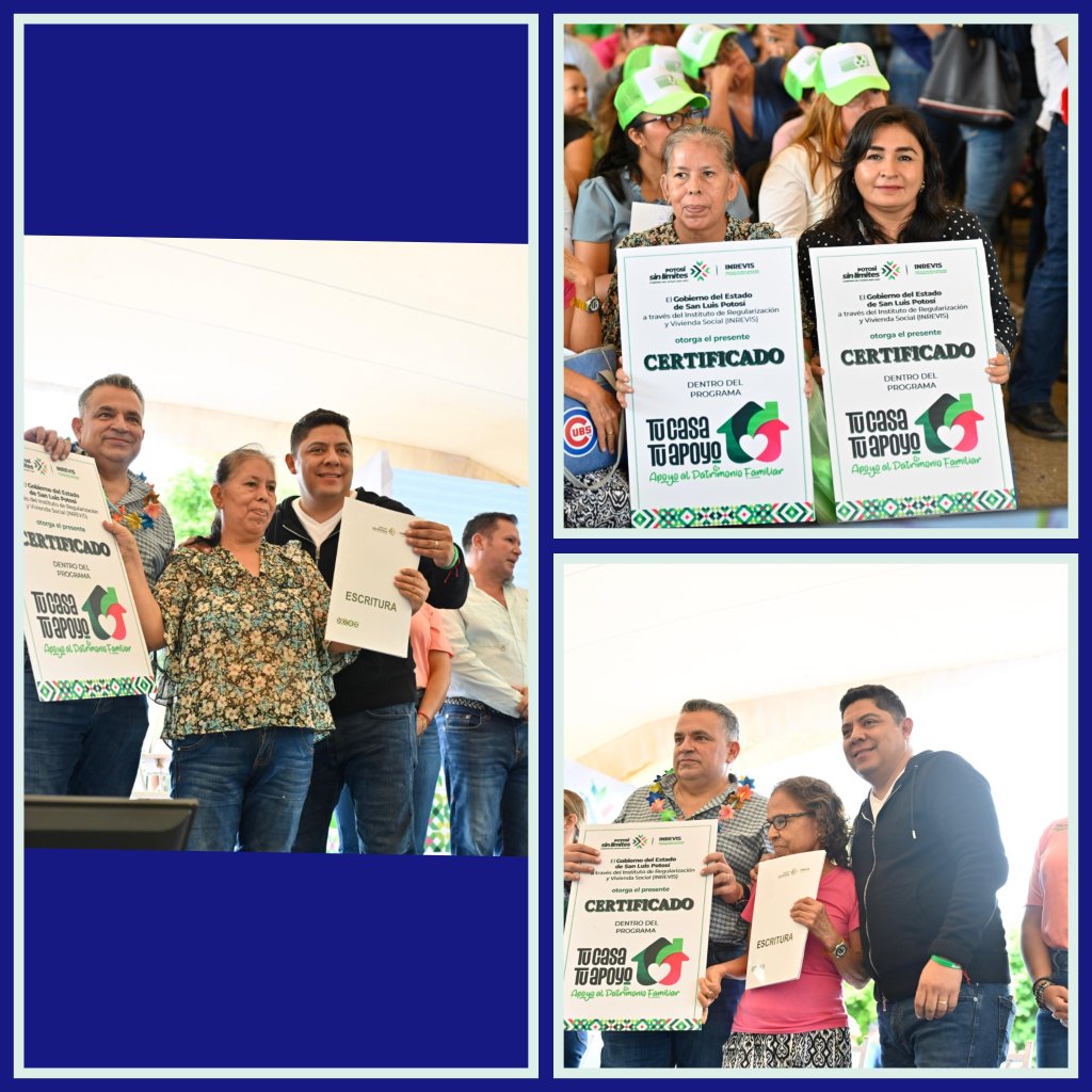 PROGRAMAS INÉDITOS DEL GOBIERNO ESTATAL CAMBIAN LA VIDA DE&nbsp;POTOSINOS