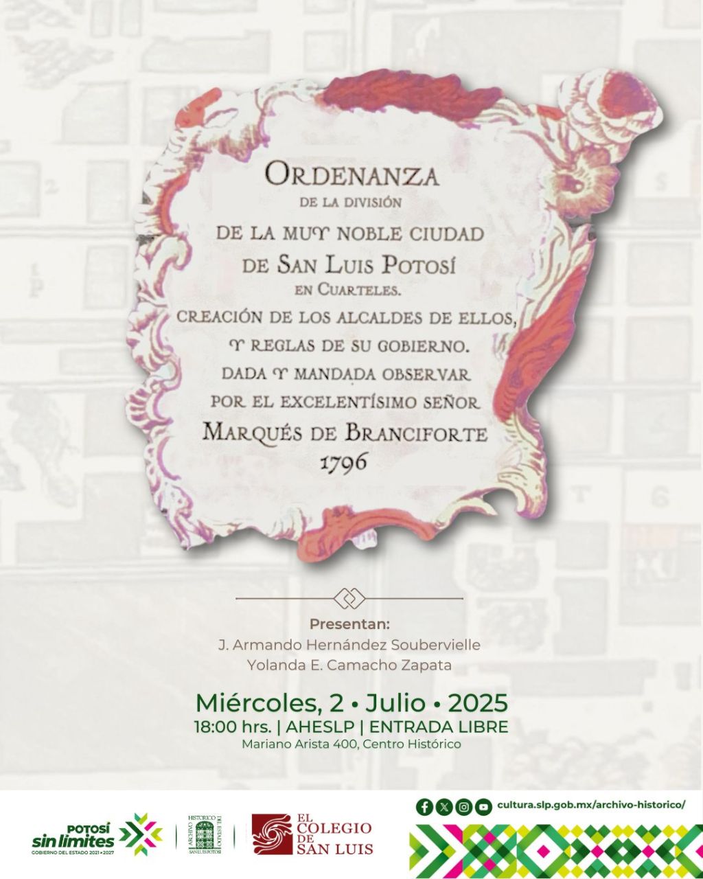 PRESENTARÁN LIBRO SOBRE ORDENANZAS DE 1796 EN EL ARCHIVO&nbsp;HISTÓRICO