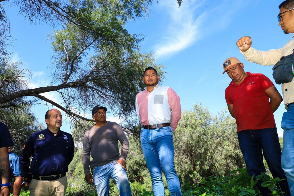 ISMAEL HERNÁNDEZ SUPERVISA ACCIONES PREVENTIVAS ANTE LLUVIAS EN VILLA DE&nbsp;REYES