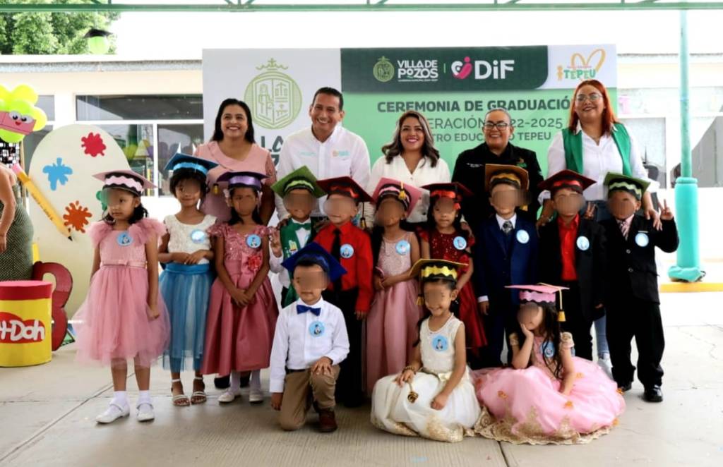 PEQUEÑOS DEL TEPEU SE GRADUAN DEL&nbsp;PREESCOLAR