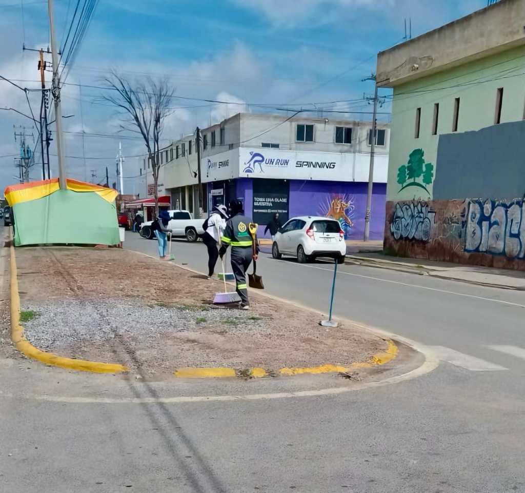 VILLA DE POZOS REFUERZA LIMPIEZA EN INMEDIACIONES DEL ANTIGUO&nbsp;RASTRO
