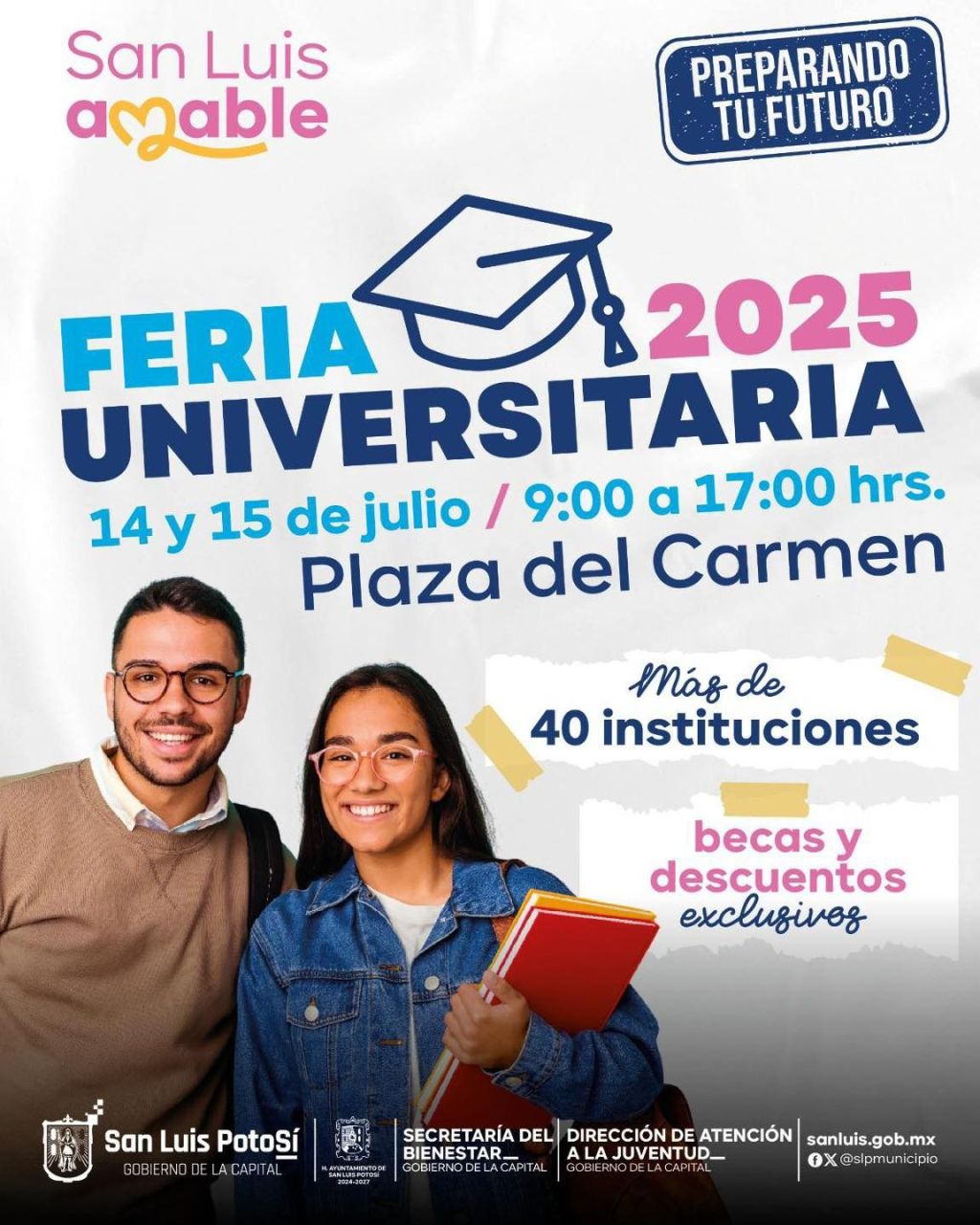 Mañana inicia la Feria Universitaria 2025, con opciones de educación superior para los jóvenes Capitalinos