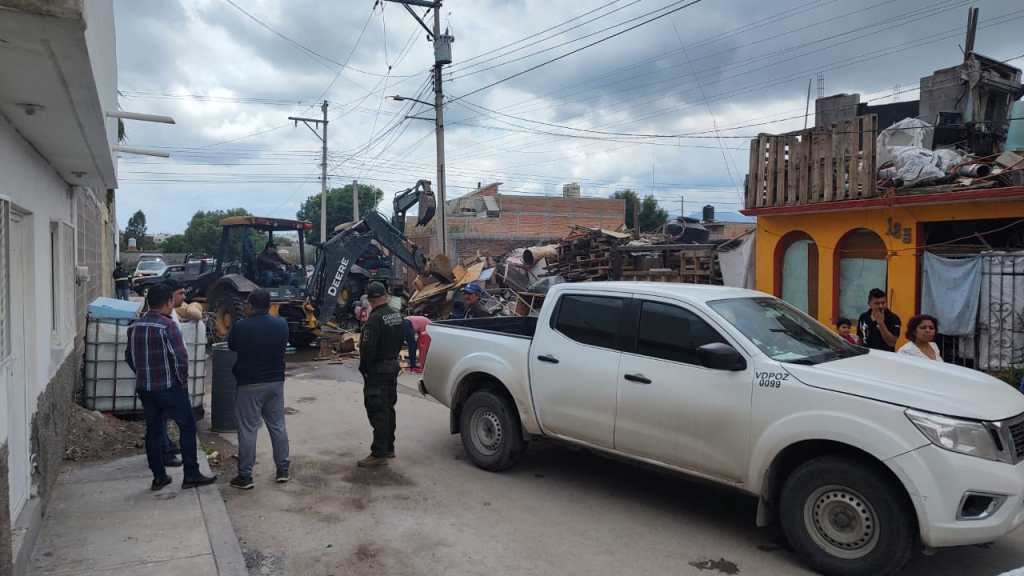 VILLA DE POZOS REFUERZA ACCIONES PARA ERRADICAR ZONAS DE&nbsp;RIESGO