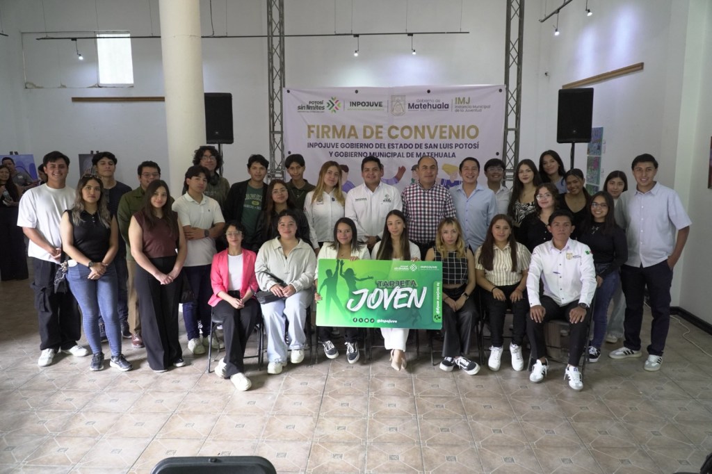 JÓVENES DE MATEHUALA RECIBEN APOYO SIN LÍMITES