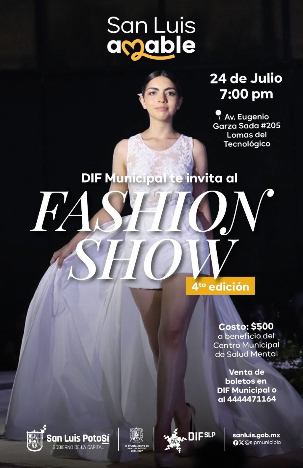 El DIF Municipal celebra la 4ª edición del Fashion Show con talento 100%&nbsp;potosino